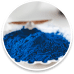 Spirulina blue is an algae which is rich in nutrients and antioxidants, vitamins and minerals. It helps in detoxification and energy boosting.