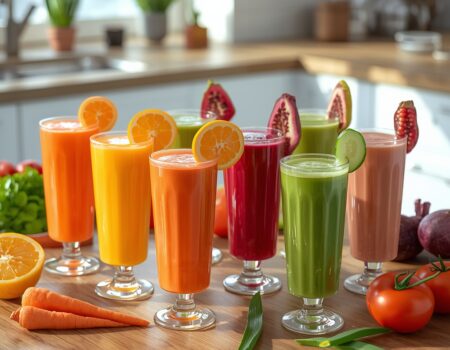 Daily juices for glowing skin