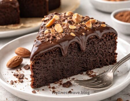 Almond chocolate cake
