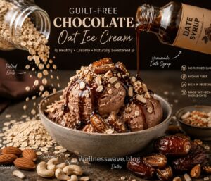 Guilt-free-chocolate-oat-ice-cream-without-sugar-