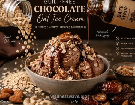 Guilt-free-chocolate-oat-ice-cream-without-sugar-