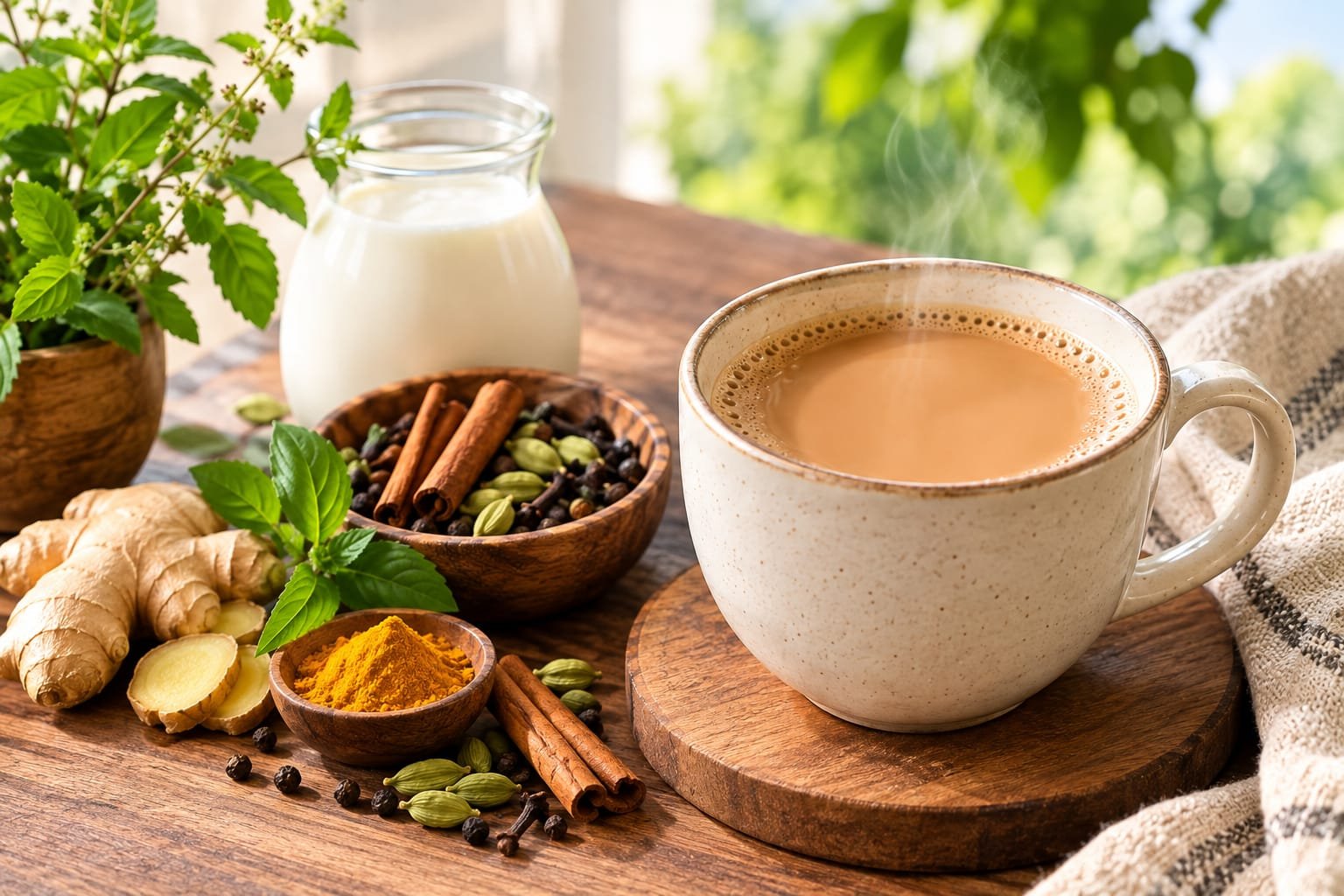 healthy milk tea